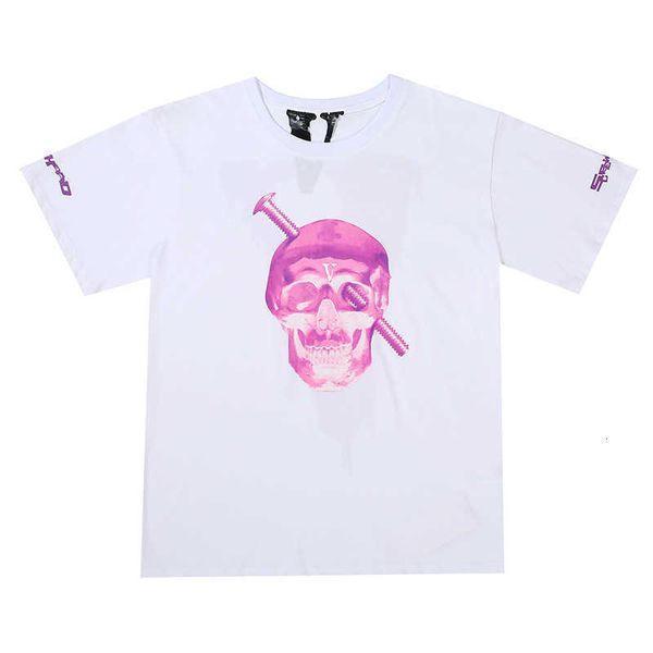 street personality fashion youth big v orescent skull head spring/summer t-shirt, White;black
street personality fashion youth big v orescent skull head spring/summer t-shirt, White;black