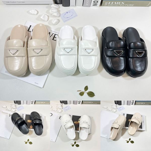 fashion womens mule shoes prad soft lining leather sandals slippers mules slides desert yellow women lady scuffs indoors outdoor fashions ca, Black
fashion womens mule shoes prad soft lining leather sandals slippers mules slides desert yellow women lady scuffs indoors outdoor fashions ca, Black