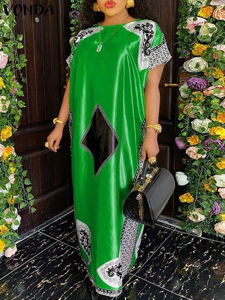 dresses plus size vintage women printed dress vonda short sleeve maxi vestido 2022 fashion holiday party pleated casual summer robe, Black
dresses plus size vintage women printed dress vonda short sleeve maxi vestido 2022 fashion holiday party pleated casual summer robe, Black