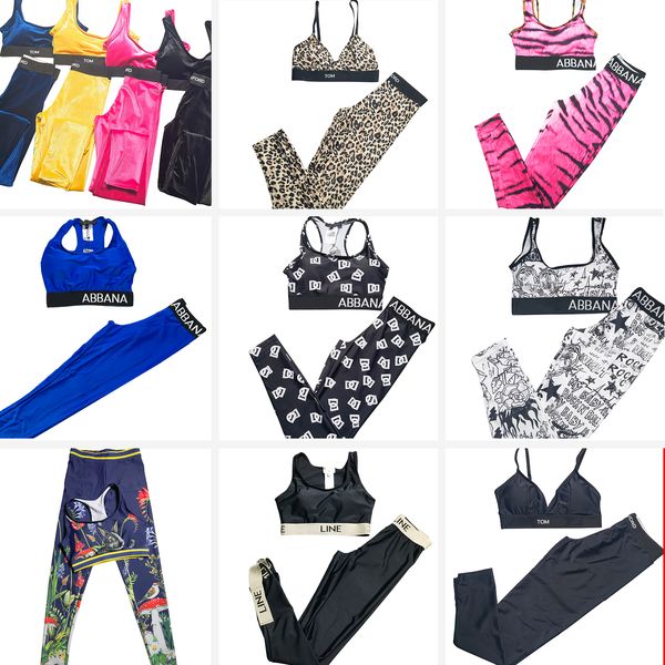 designer womens yoga sets high waist running sport suits luxury logo print strong stretch fitness clothing gym wear hip-lifting leggings wel
designer womens yoga sets high waist running sport suits luxury logo print strong stretch fitness clothing gym wear hip-lifting leggings wel