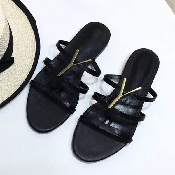 luxury slippers 100% real leather women designer leather classic sandals summer flat sandals skin slides ladies beach sandal, Black
luxury slippers 100% real leather women designer leather classic sandals summer flat sandals skin slides ladies beach sandal, Black