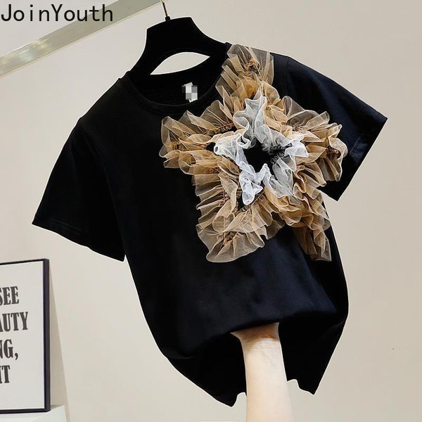 women's t-shirt fashion t shirt patchwork gauze summer tees y2k short sleeve o-neck white woman tshirts ropa mujer shirts for women 23
women's t-shirt fashion t shirt patchwork gauze summer tees y2k short sleeve o-neck white woman tshirts ropa mujer shirts for women 23