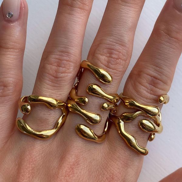couples ring hip-hop ring irregular geometric line ring female opening adjustable index finger ring fashion jewelry, Golden;silver
couples ring hip-hop ring irregular geometric line ring female opening adjustable index finger ring fashion jewelry, Golden;silver