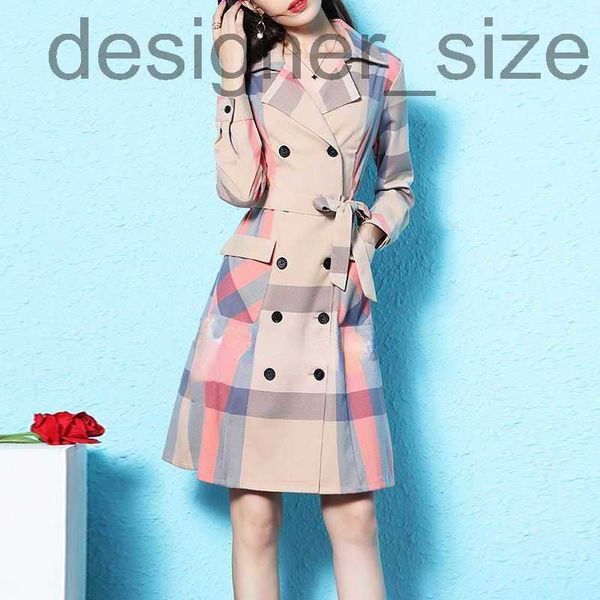 women's trench coats designer23 spring autumn new windbreaker womens long sleeved shirt skirt waist wrap mid-length coat designer coats, Tan;black
women's trench coats designer23 spring autumn new windbreaker womens long sleeved shirt skirt waist wrap mid-length coat designer coats, Tan;black