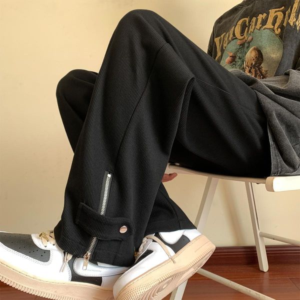 pants privathinker spring 2023 new zipper men's pants harajuku fashion streetwear solid color large size male y2k casual trousers, Black
pants privathinker spring 2023 new zipper men's pants harajuku fashion streetwear solid color large size male y2k casual trousers, Black