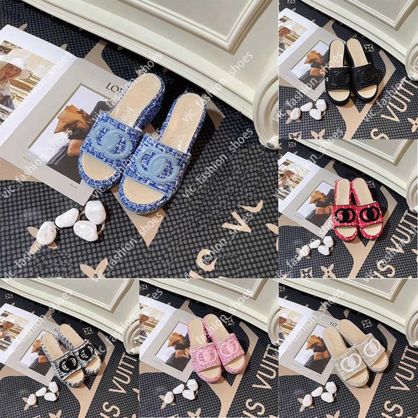 2023 5a new slippers for women pantoufle floral wolf tiger embroidery flat designer slides summer outdoor house beach shoes scuffs dhgate sl, Black
2023 5a new slippers for women pantoufle floral wolf tiger embroidery flat designer slides summer outdoor house beach shoes scuffs dhgate sl, Black