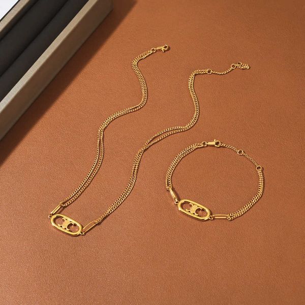 triumphal arch classic series female clavicle chain small design plated 18k bracelet necklace ins cool and simple style, Silver
triumphal arch classic series female clavicle chain small design plated 18k bracelet necklace ins cool and simple style, Silver
