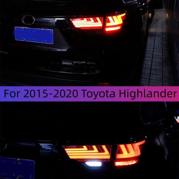 auto car tail lights for 15-20 toyota highlander taillight assembly modified led running light brake streamer turn signal lamp
auto car tail lights for 15-20 toyota highlander taillight assembly modified led running light brake streamer turn signal lamp