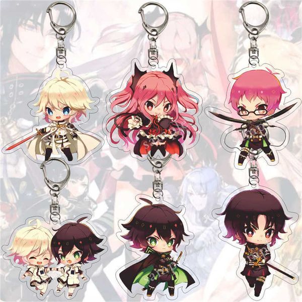 keychains anime periphery seraph of the end acrylic key chain creative trend twodimensional cruru key ring car bag pendant gift wholesale j2, Silver
keychains anime periphery seraph of the end acrylic key chain creative trend twodimensional cruru key ring car bag pendant gift wholesale j2, Silver