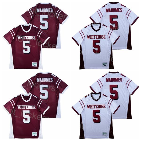 high school 5 patrick mahomes whitehouse trojans football jersey moive college pullover breathable retro pure cotton team red white for spor, Black
high school 5 patrick mahomes whitehouse trojans football jersey moive college pullover breathable retro pure cotton team red white for spor, Black