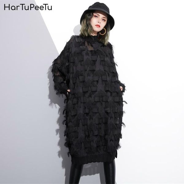 dresses oversize summer midi dress 2022 women lace tassel dresses long sleeve geometric starts 1/2 turtleneck side split vestidos mujer, Black;gray
dresses oversize summer midi dress 2022 women lace tassel dresses long sleeve geometric starts 1/2 turtleneck side split vestidos mujer, Black;gray