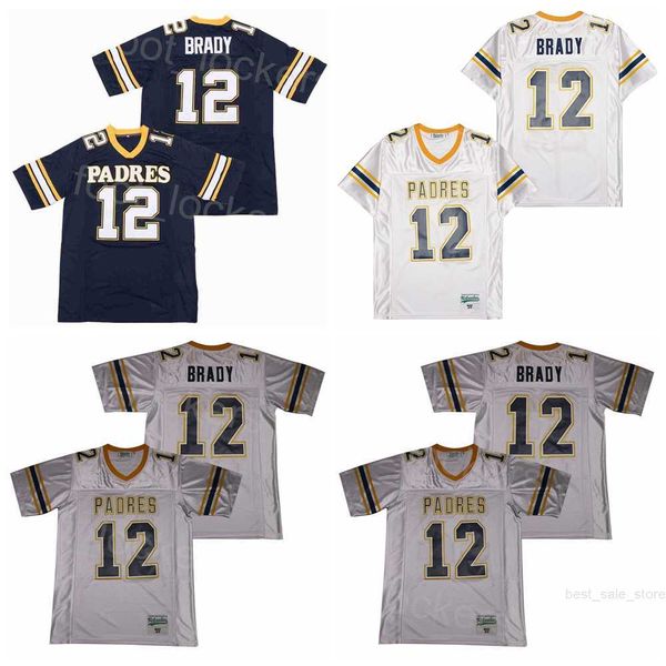 tom brady high school jerseys 12 football junipero serra padres film stitched and embroidery breathable college moive hiphop pullover navy b, Black
tom brady high school jerseys 12 football junipero serra padres film stitched and embroidery breathable college moive hiphop pullover navy b, Black