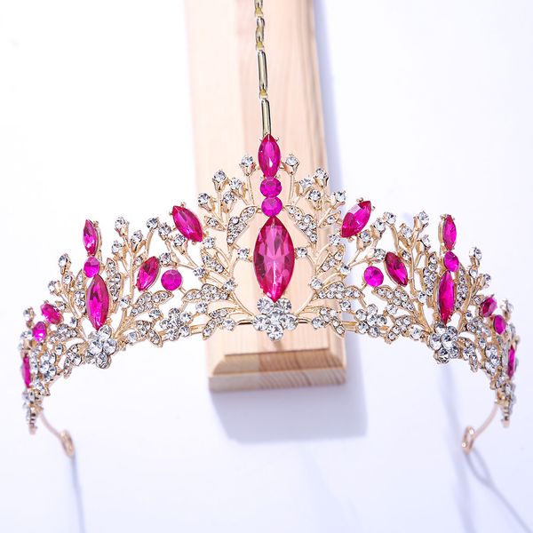 2023 latest european and american gem bride wedding bridesmaid crown noble and elegant party headwear colorful and brilliant crystal crown, Silver
2023 latest european and american gem bride wedding bridesmaid crown noble and elegant party headwear colorful and brilliant crystal crown, Silver