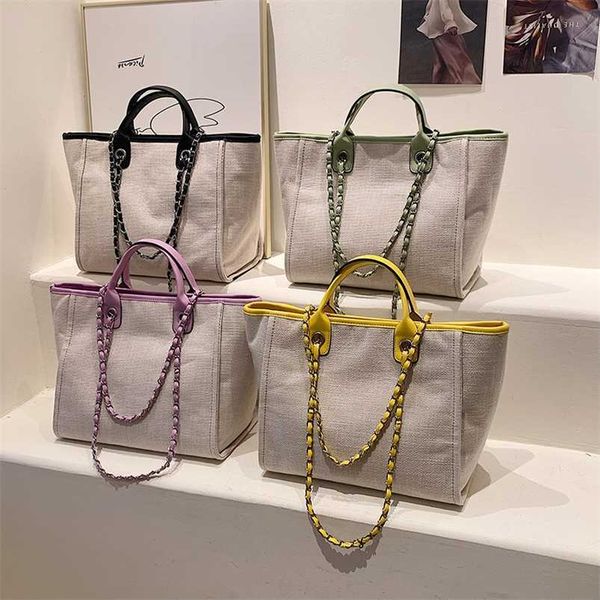 80% official site usa korean version 2021 new large capacity trendy with contrasting color chain tote shoulder internet red portable bag
80% official site usa korean version 2021 new large capacity trendy with contrasting color chain tote shoulder internet red portable bag