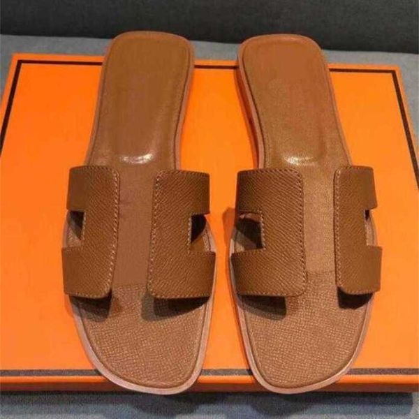slippers oran h slides woman leather ladies sandals summer flat shoes fashion beach women h letter drag 3542, Black
slippers oran h slides woman leather ladies sandals summer flat shoes fashion beach women h letter drag 3542, Black