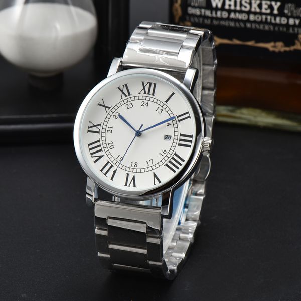 men's fully automatic, luxurious and fashionable men's watch, travel and business, rubber strap quartz movement clock leisure watc, Slivery;brown
men's fully automatic, luxurious and fashionable men's watch, travel and business, rubber strap quartz movement clock leisure watc, Slivery;brown