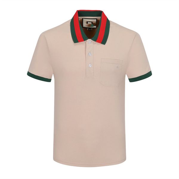 men's fashion polo shirt luxury italian men's clothing short sleeve fashion casual high-quality men's summer t-shirt multiple, White;black
men's fashion polo shirt luxury italian men's clothing short sleeve fashion casual high-quality men's summer t-shirt multiple, White;black