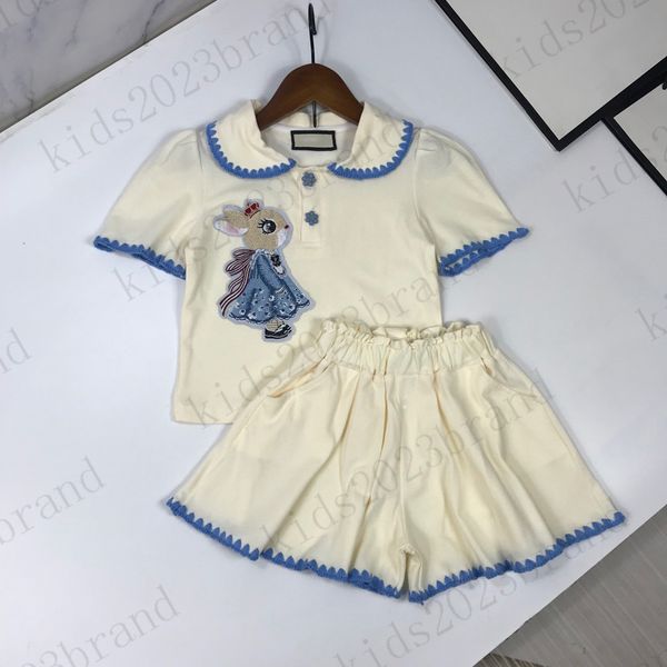 embroidery designer girls shorts sets brand kids blouse with borwn short pants two pieces sets lovely rabbit printing shirts puff sleeves fa, White
embroidery designer girls shorts sets brand kids blouse with borwn short pants two pieces sets lovely rabbit printing shirts puff sleeves fa, White