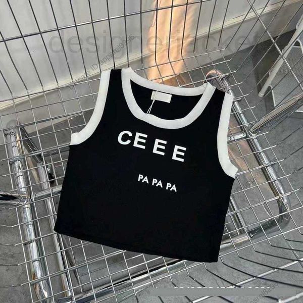 women's knits & tees designer luxury women womens summer e rubber stencil letter print vest casual fashion i silk contrast color black, White
women's knits & tees designer luxury women womens summer e rubber stencil letter print vest casual fashion i silk contrast color black, White