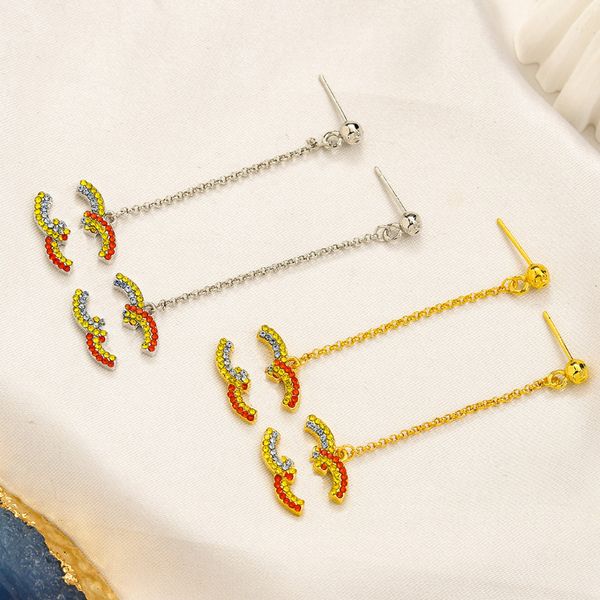 designer channel dangle earrings design for womens stud earrings 18k gold plated jewelry accessories family birthday gift earrings women, Silver
designer channel dangle earrings design for womens stud earrings 18k gold plated jewelry accessories family birthday gift earrings women, Silver