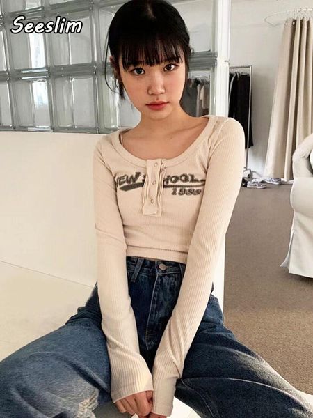 t-shirt seeslim grunge tee retro graffiti print elastic t shirt women slim crop ribbed long sleeve oneck korean 2022, White
t-shirt seeslim grunge tee retro graffiti print elastic t shirt women slim crop ribbed long sleeve oneck korean 2022, White
