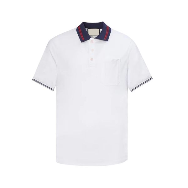 23 designer polo mens polo shirt bussiness polo shirts summer luxury polos fashion t shirts short sleeve lapel business casual outdoor tees, White;black
23 designer polo mens polo shirt bussiness polo shirts summer luxury polos fashion t shirts short sleeve lapel business casual outdoor tees, White;black