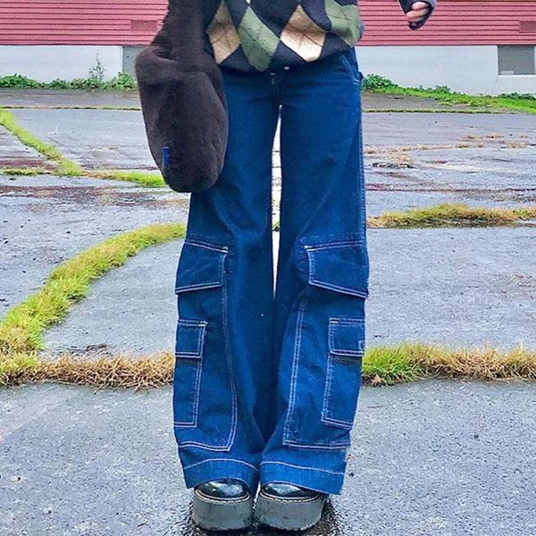 jeans 2022 wiosna skater style indie boyfriend workowate spodnie y2k streetwear teen fashion 90s jeans kieszenie z szerokimi nogawkami s, Blue
jeans 2022 wiosna skater style indie boyfriend workowate spodnie y2k streetwear teen fashion 90s jeans kieszenie z szerokimi nogawkami s, Blue