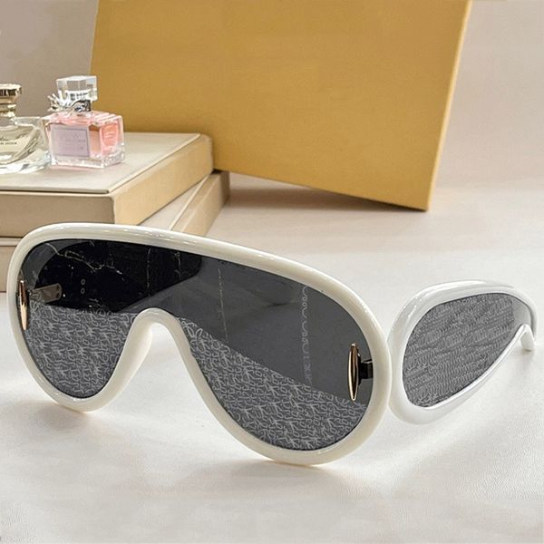 mask wave sunglasses large frame womens designer glasses acetate fiber mask sunglasses fashion protective glasses with original box, White;black
mask wave sunglasses large frame womens designer glasses acetate fiber mask sunglasses fashion protective glasses with original box, White;black