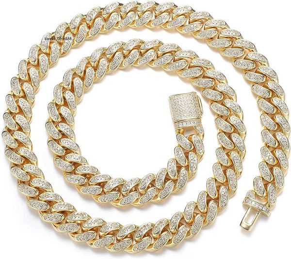12mm iced out cuban link chain - 18k real gold silver plated miami cuban necklaces jewelry hip hop diamond chain bracelets necklace for men
12mm iced out cuban link chain - 18k real gold silver plated miami cuban necklaces jewelry hip hop diamond chain bracelets necklace for men