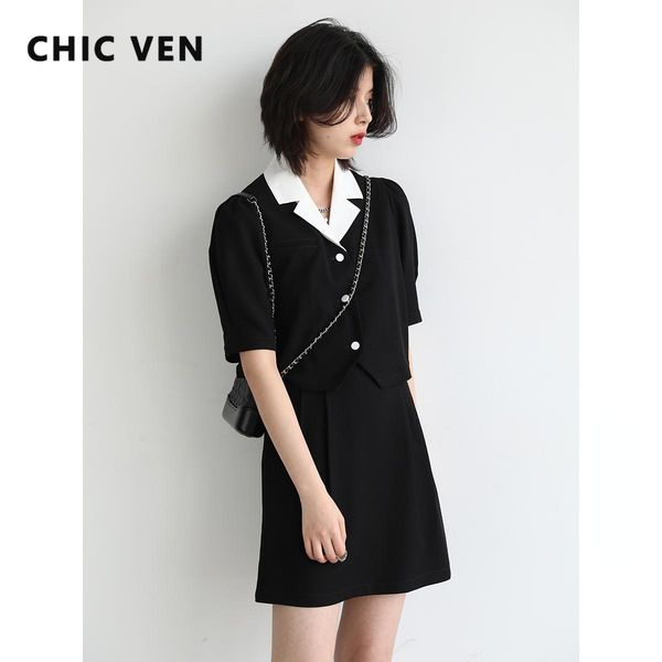 pants chic ven fashion women's skirt suits detachable collar short aline skirts solid two piece set woman office lady summer 2022, White
pants chic ven fashion women's skirt suits detachable collar short aline skirts solid two piece set woman office lady summer 2022, White