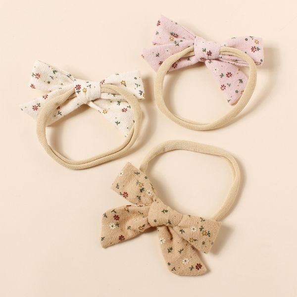 floral print bowknot hair clips for baby girls cotton bow nylon headbands girls handmade bow nylon turban kids hairpins, Slivery;white
floral print bowknot hair clips for baby girls cotton bow nylon headbands girls handmade bow nylon turban kids hairpins, Slivery;white