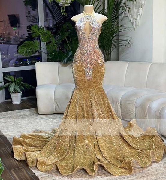 champagne gold sequin halter prom dress party evening elegant celebrity formal gowns silver crystal beading mermaid luxury robe de soiree cu, Black
champagne gold sequin halter prom dress party evening elegant celebrity formal gowns silver crystal beading mermaid luxury robe de soiree cu, Black