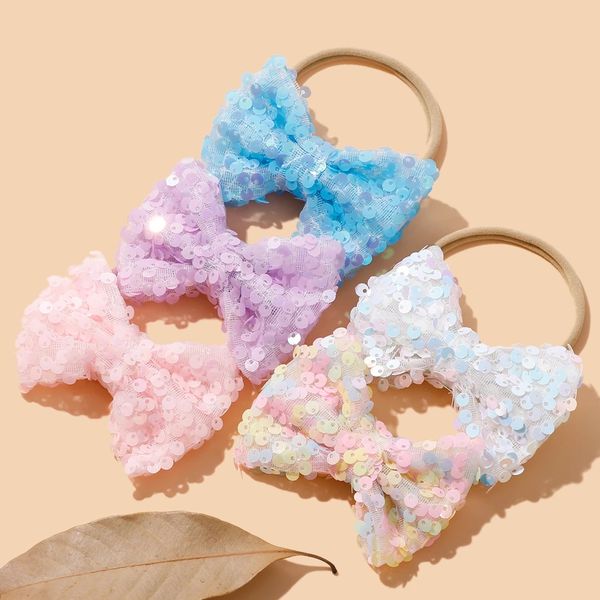 solid sequin bow hair clips for baby girls hair bow nylon headbands girls handmade bow nylon turban kids hairpins bulk, Slivery;white
solid sequin bow hair clips for baby girls hair bow nylon headbands girls handmade bow nylon turban kids hairpins bulk, Slivery;white