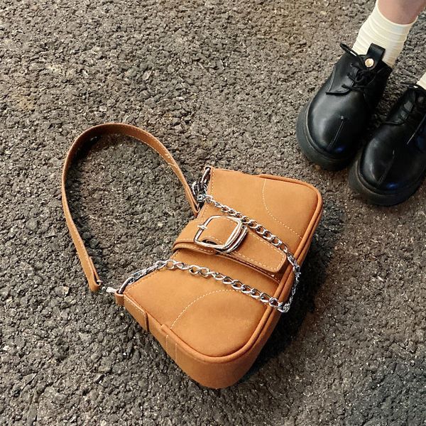 evening bags vintage nubuck women shoulder bags matte leather solid color ladies underarm bag fashion female chain small purse handbags 2304
evening bags vintage nubuck women shoulder bags matte leather solid color ladies underarm bag fashion female chain small purse handbags 2304