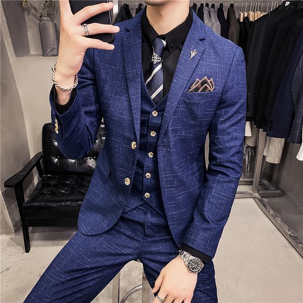 men's suits blazers s-7xl men skinny 3 pieces set formal slim fit tuxedo prom suit / male groom wedding blazers luxury dress jacket coa, White;black
men's suits blazers s-7xl men skinny 3 pieces set formal slim fit tuxedo prom suit / male groom wedding blazers luxury dress jacket coa, White;black