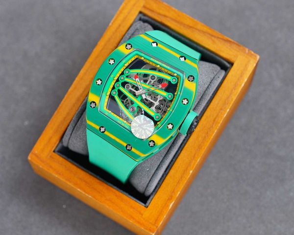 designer richa luxurys mens automatic watches mechancial watch millie rm59-01 famous men's same personalized wine barrel, Slivery;brown
designer richa luxurys mens automatic watches mechancial watch millie rm59-01 famous men's same personalized wine barrel, Slivery;brown