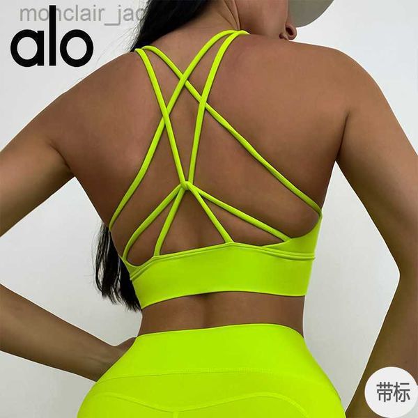desginer alos yoga t shirt new suit alon fitness tank women's feeling thin shoulder and beautiful back gathering shock absorbing sports, White
desginer alos yoga t shirt new suit alon fitness tank women's feeling thin shoulder and beautiful back gathering shock absorbing sports, White