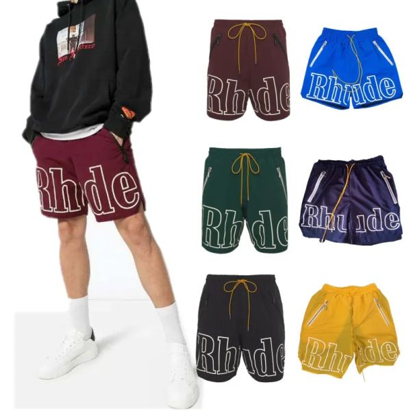 men rhude shorts designer summer swim short knee length hip hop high street sports plus size shorts xxl 3xl 4xl training beach pants mens el, White;black
men rhude shorts designer summer swim short knee length hip hop high street sports plus size shorts xxl 3xl 4xl training beach pants mens el, White;black