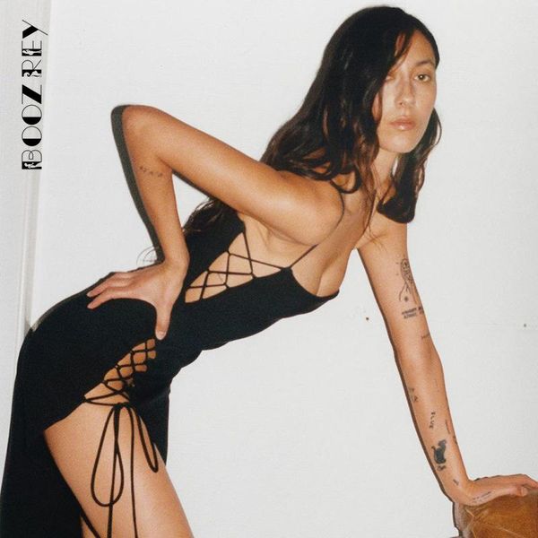 dress boozrey 2022 spring backless evening party dress black solid color sling lace up hollow sleeveless split dress for women, White
dress boozrey 2022 spring backless evening party dress black solid color sling lace up hollow sleeveless split dress for women, White