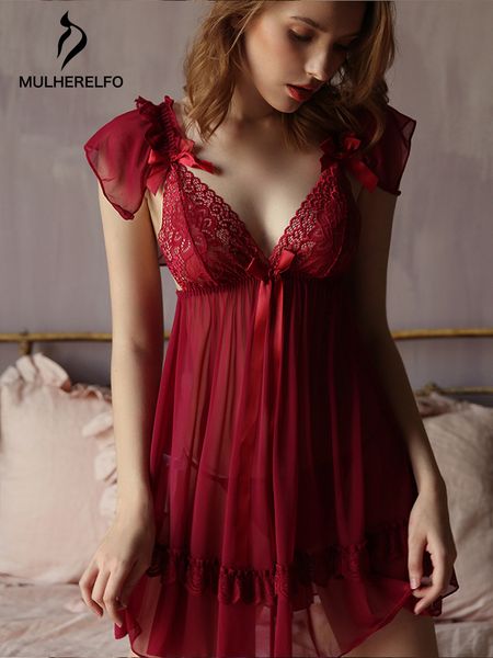 pyjamas loose deep v collar women lace nightdress stitching ruffle see-through mesh female homewear backless bow lace-up nightwear 230427, Black;white
pyjamas loose deep v collar women lace nightdress stitching ruffle see-through mesh female homewear backless bow lace-up nightwear 230427, Black;white