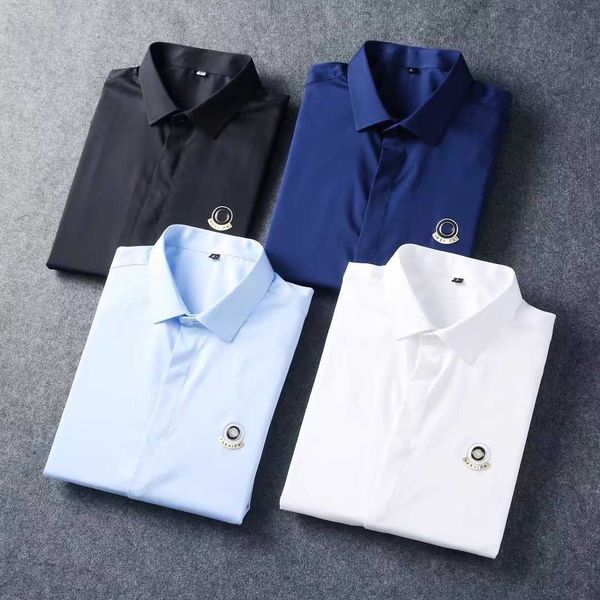 men's shirt designer brand spring and autumn new men's fashion elegant and elegant black and white green blue european and america, White;black
men's shirt designer brand spring and autumn new men's fashion elegant and elegant black and white green blue european and america, White;black