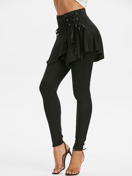 dresses lace up elastic waist asymmetrical skirted leggings gothic black punk women skirt solid casual loose lady skirt streetwear, White;black
dresses lace up elastic waist asymmetrical skirted leggings gothic black punk women skirt solid casual loose lady skirt streetwear, White;black