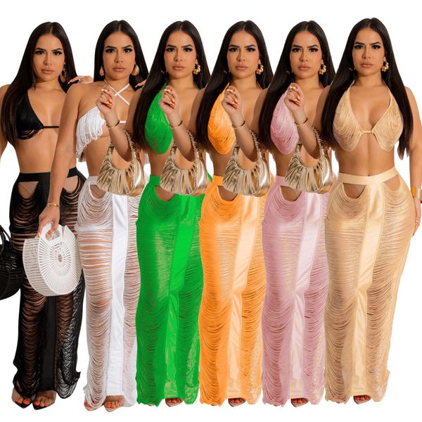 hbp 2023 new crochet hollow out tassel summer bikini beach wear women holiday vacation swimwear beach maxi wrap skirt set, White;black
hbp 2023 new crochet hollow out tassel summer bikini beach wear women holiday vacation swimwear beach maxi wrap skirt set, White;black