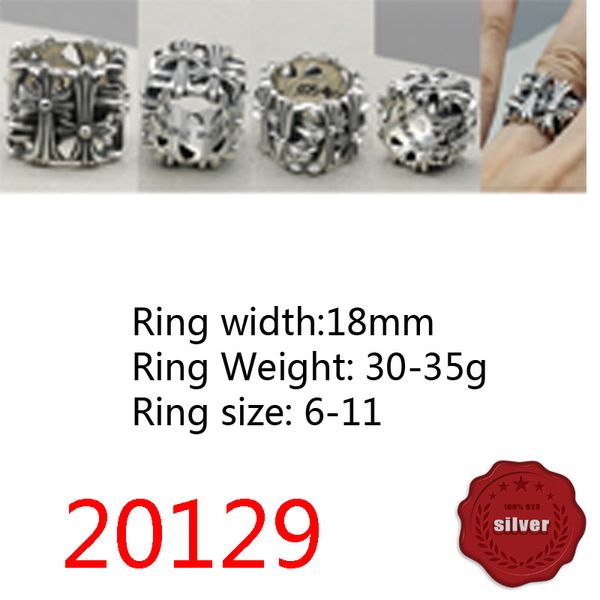 20129 fashion ring s925 sterling silver aggressive square cross letter handsome personality simple couple european and american finger decor
20129 fashion ring s925 sterling silver aggressive square cross letter handsome personality simple couple european and american finger decor