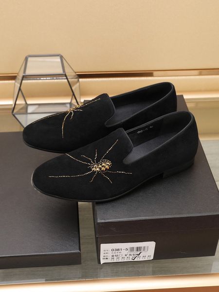fashion new style 2023 men dress shoes business brand formal party wedding flats comfortable casual loafers size 38-44, Black
fashion new style 2023 men dress shoes business brand formal party wedding flats comfortable casual loafers size 38-44, Black