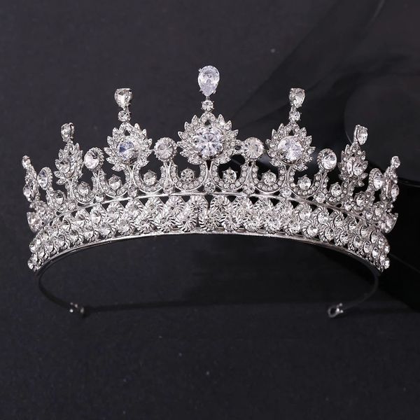 wedding party decoration crown walking show street shooting accessories luxury alloy rhinestone crystal wedding dress accessories, Silver
wedding party decoration crown walking show street shooting accessories luxury alloy rhinestone crystal wedding dress accessories, Silver