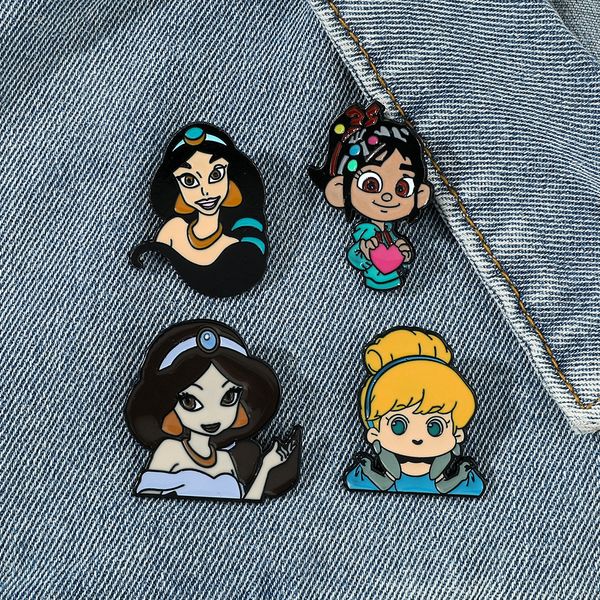 princess collection brooch cute anime movies games hard enamel pins collect metal cartoon brooch backpack hat bag collar lapel badges, Blue
princess collection brooch cute anime movies games hard enamel pins collect metal cartoon brooch backpack hat bag collar lapel badges, Blue