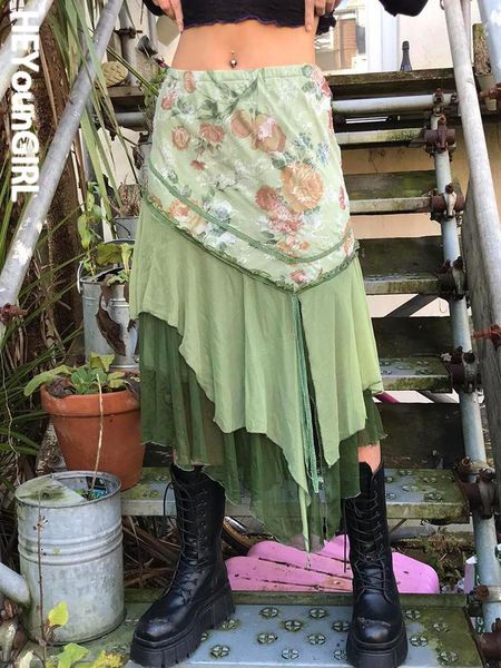 dresses heyoungirl lace patchwork vintage long skirt irregular y2k floral printed high waist casual aesthetic cute mid skirts streetwear, White;black
dresses heyoungirl lace patchwork vintage long skirt irregular y2k floral printed high waist casual aesthetic cute mid skirts streetwear, White;black