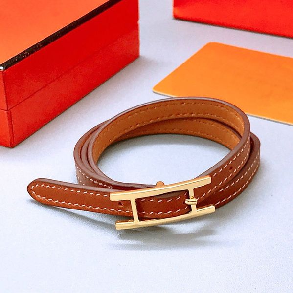 classic bracelets men and women fashion designer h bracelet belt bracelet multi-layer everything cowhide hand strap luxury jewelry accessori, Black
classic bracelets men and women fashion designer h bracelet belt bracelet multi-layer everything cowhide hand strap luxury jewelry accessori, Black