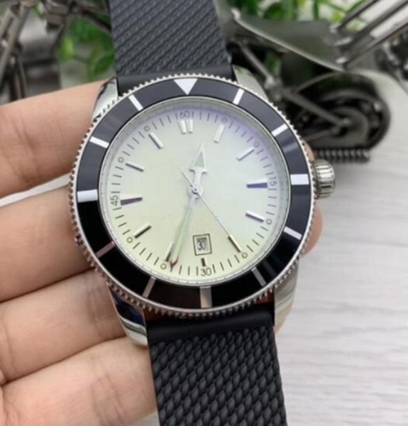 new automatic mechanical watch white dial superocean men's watch 47mm men's designer luxury black rubber strap ab2020161c1s1 wrist, Slivery;brown
new automatic mechanical watch white dial superocean men's watch 47mm men's designer luxury black rubber strap ab2020161c1s1 wrist, Slivery;brown